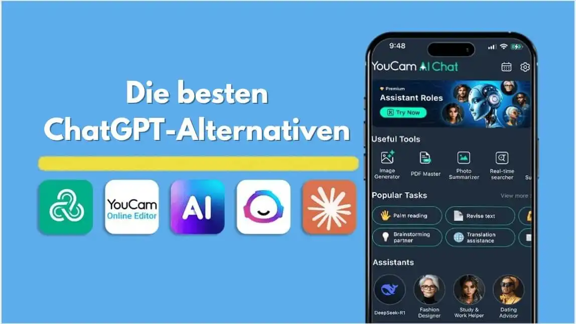Beste kostenlose ChatGPT Alternative je nach Anwendungsfall