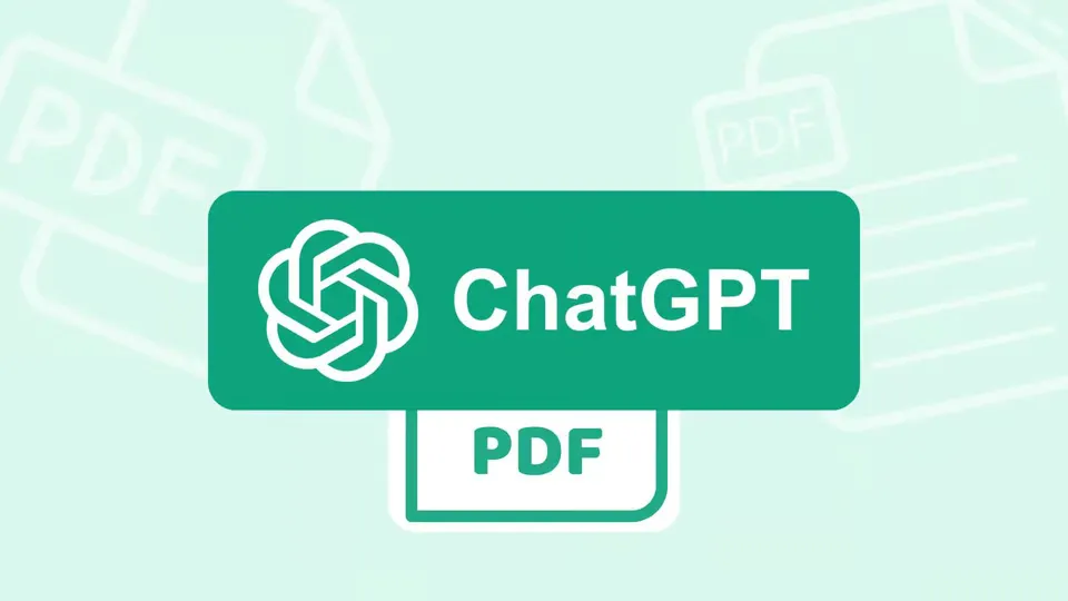 ChatGPT fasst eine PDF Datei automatisch zusammen auf dem Bildschirm