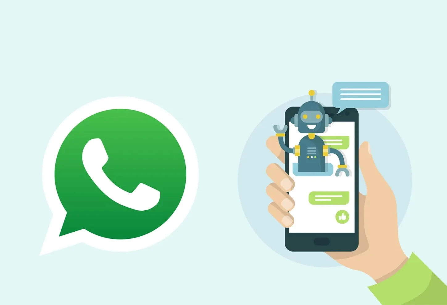WhatsApp Chatbot für Unternehmen zur automatisierten Kundenkommunikation