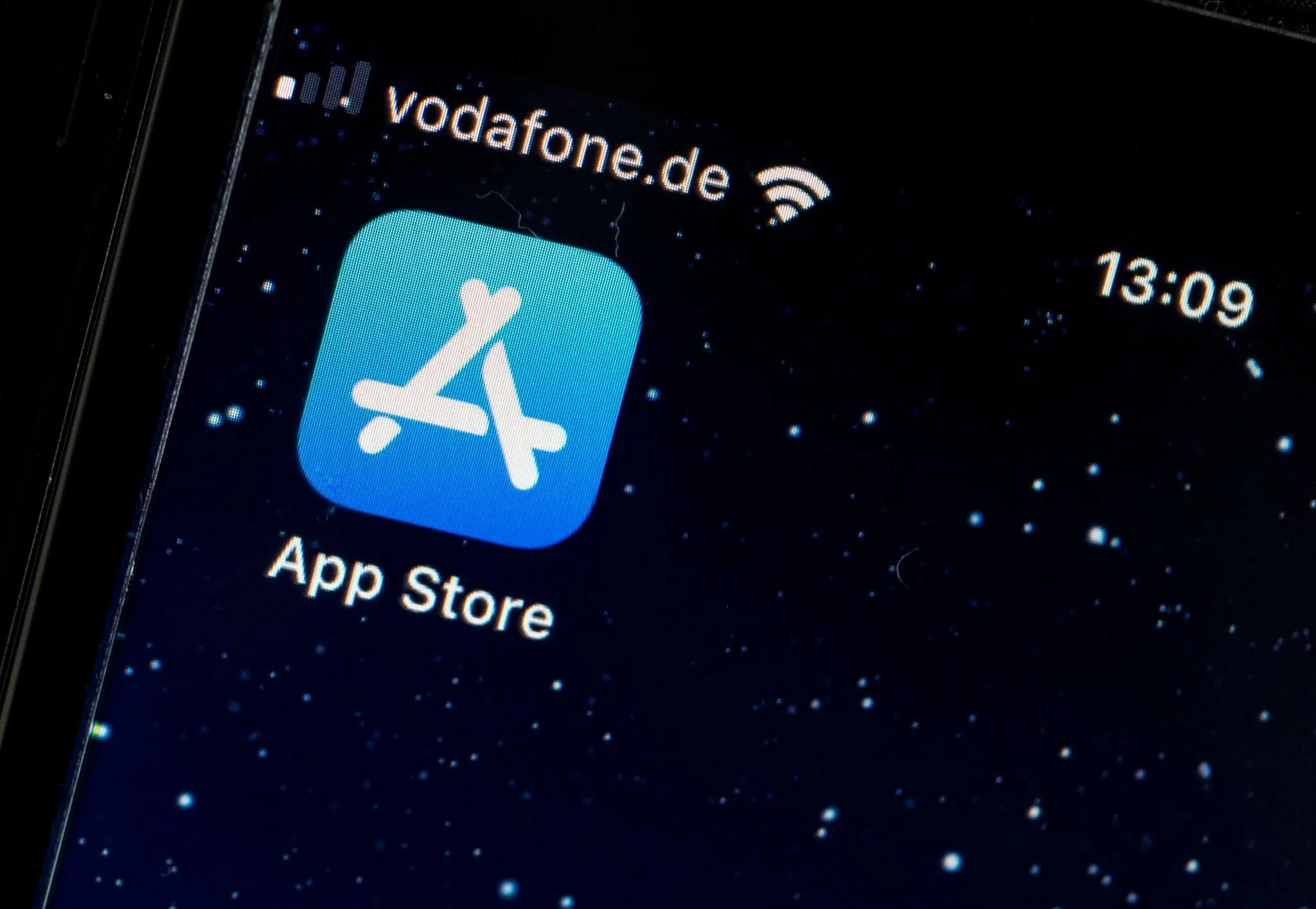 öffne den app store auf deinem iphone