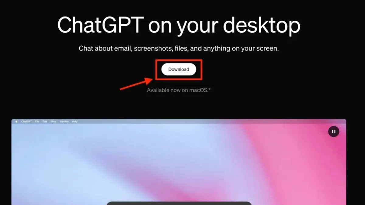Öffnen Sie Ihren Webbrowser auf Ihrem Mac und rufen Sie die offizielle OpenAI-Website auf.